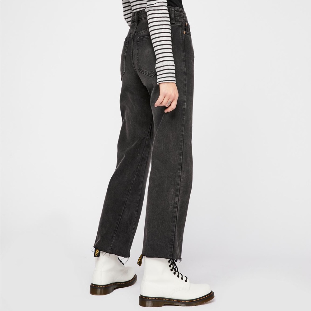 Free People Vintage Crop Straight-Leg Jeans - Picture 3 of 3